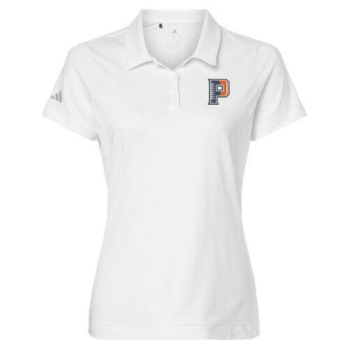 Adidas Women's Textured Stripe Polo Thumbnail