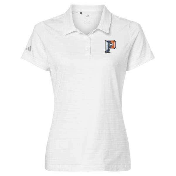 Adidas Women's Textured Stripe Polo Thumbnail