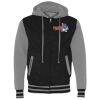 Unisex Heavyweight Varsity Full-Zip Hooded Sweatshirt Thumbnail