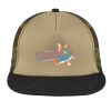 Flat Bill Snapback Trucker Cap Thumbnail