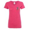 Women’s Glitter V-Neck T-Shirt Thumbnail